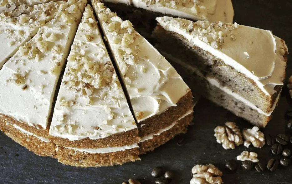 Taart-Enzo Walnoten-Koffie Cake